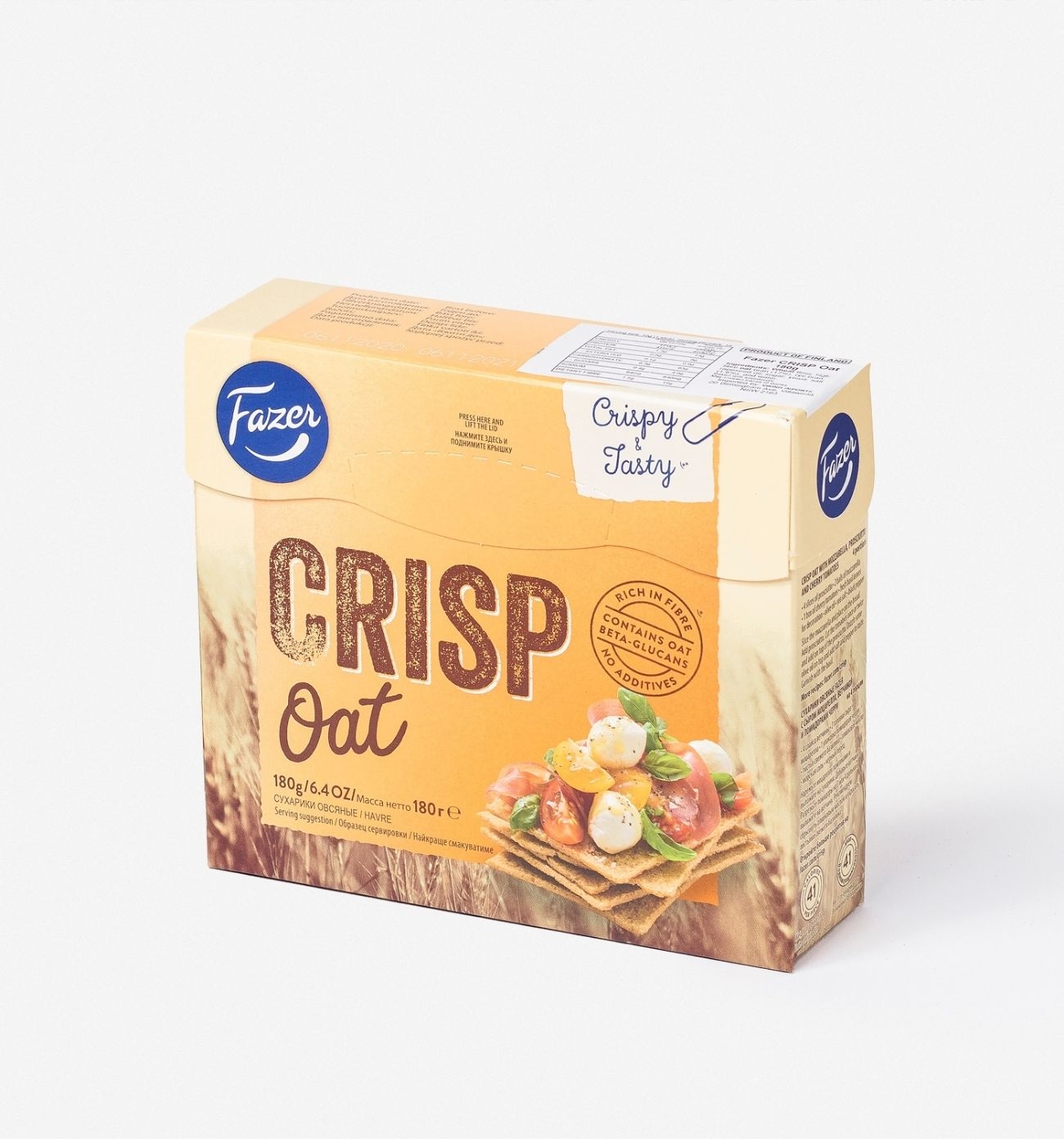 Fazer oat crispbread V1435